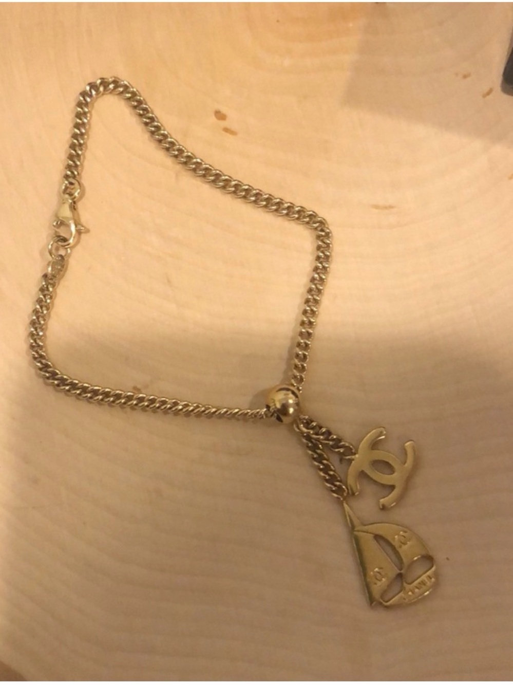 CHANEL Authentic Boat Bracelet